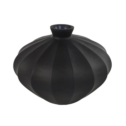MARYLOU BLACK BOTTLE VASE