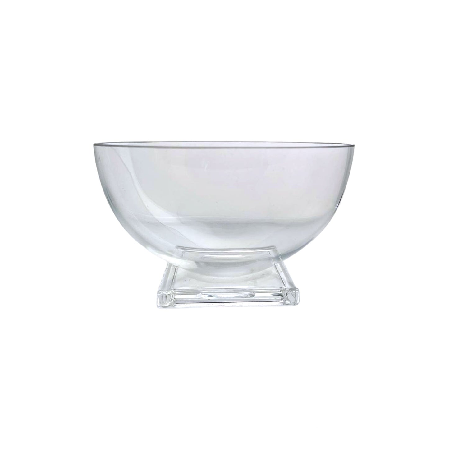 MOUTH BLOWN GLASS BOWL