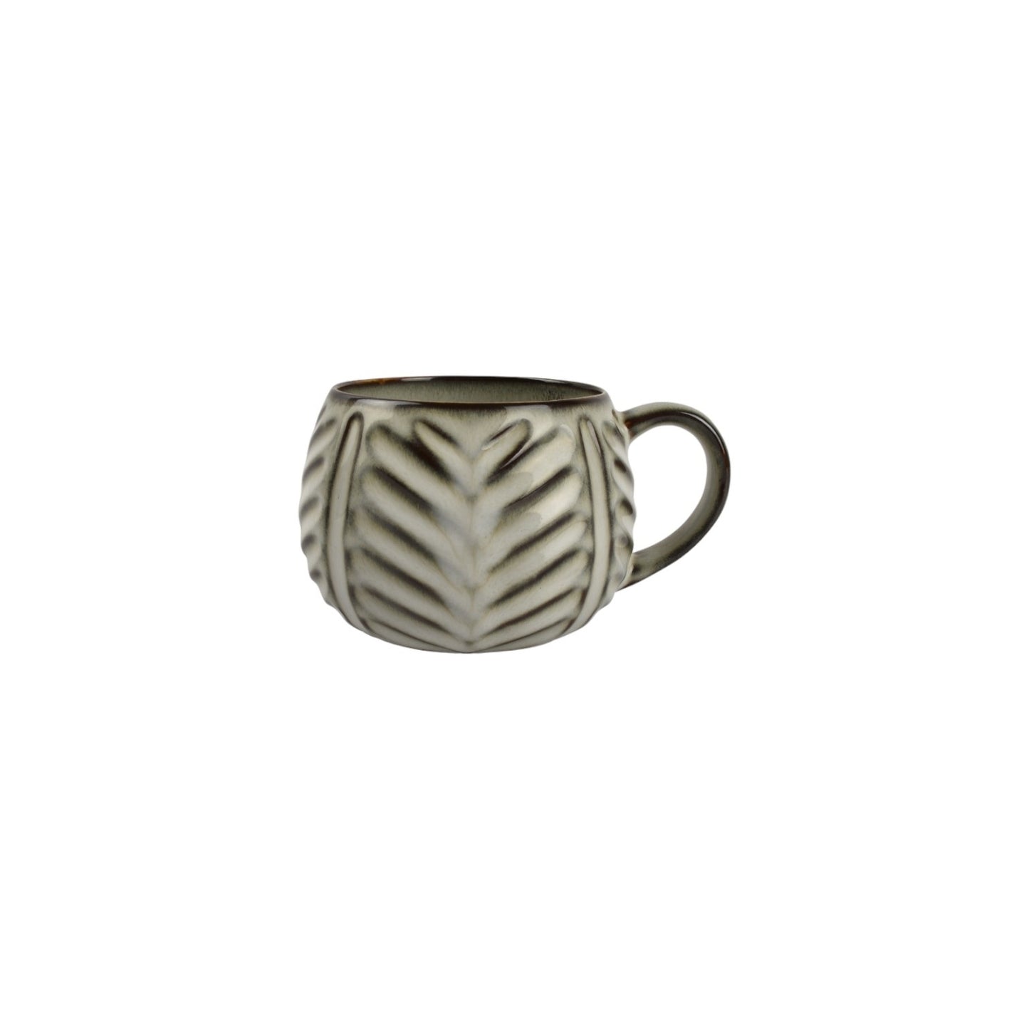 MUG 40 CL LEAF ARTO STONEWARE