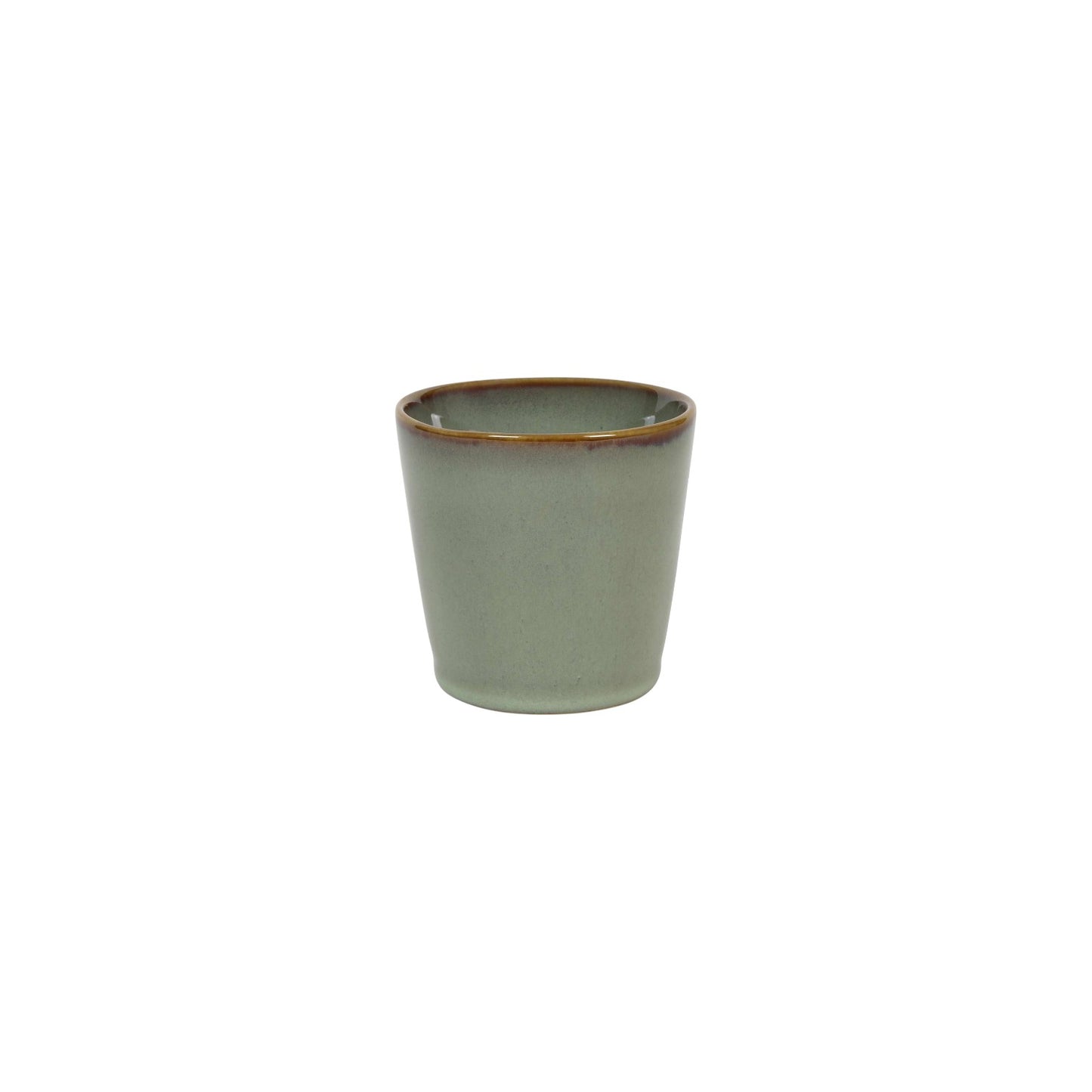 MUG MINT BROWN 200 ML STONEWARE