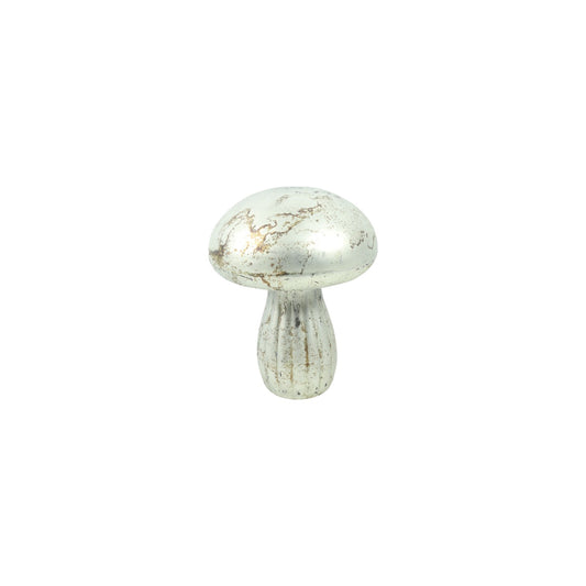 MUSHROOM RICARDO SMALL ANTIQUE SILVER