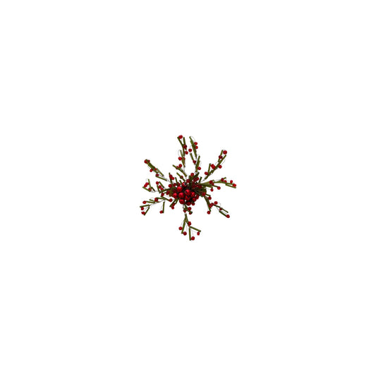 NAPKIN RING BEADS RED AND GREEN