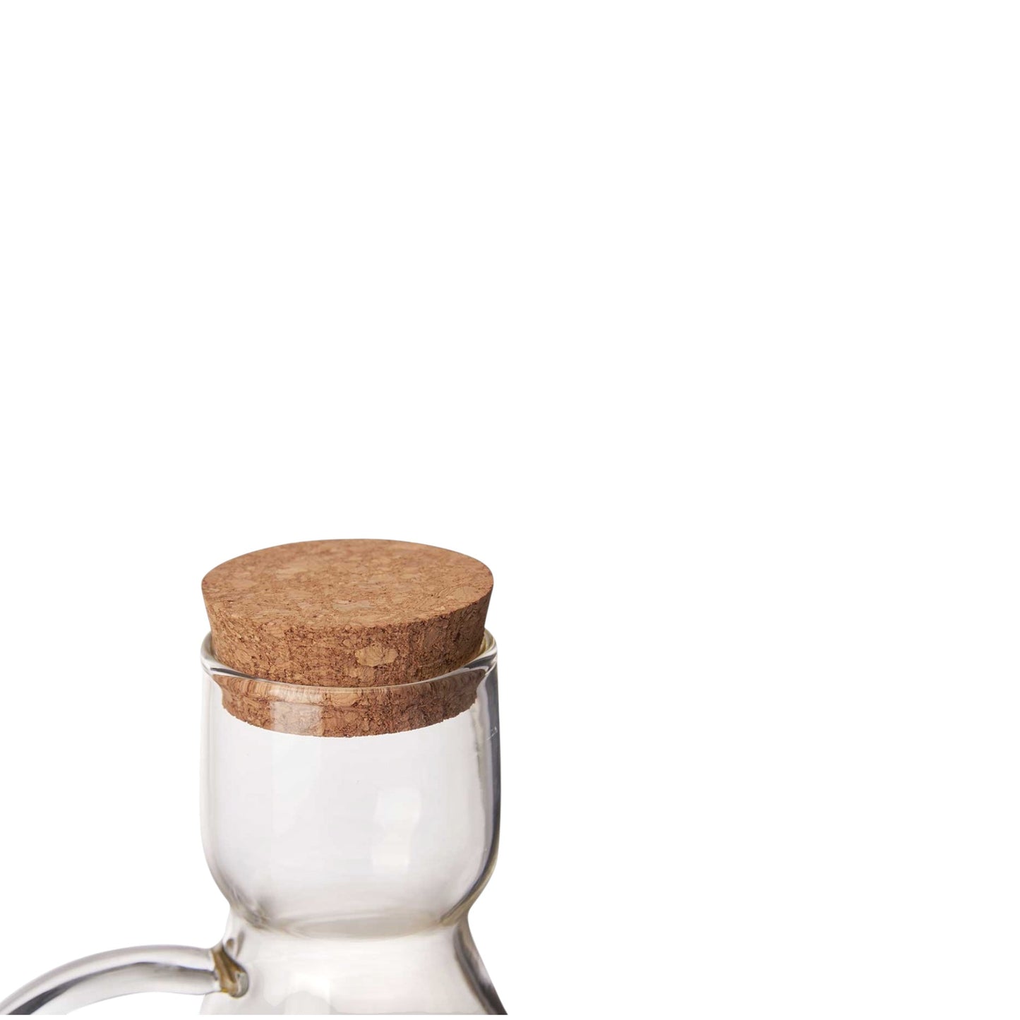 OILER BOROSILICATE CORK WITH LID 1000 ML