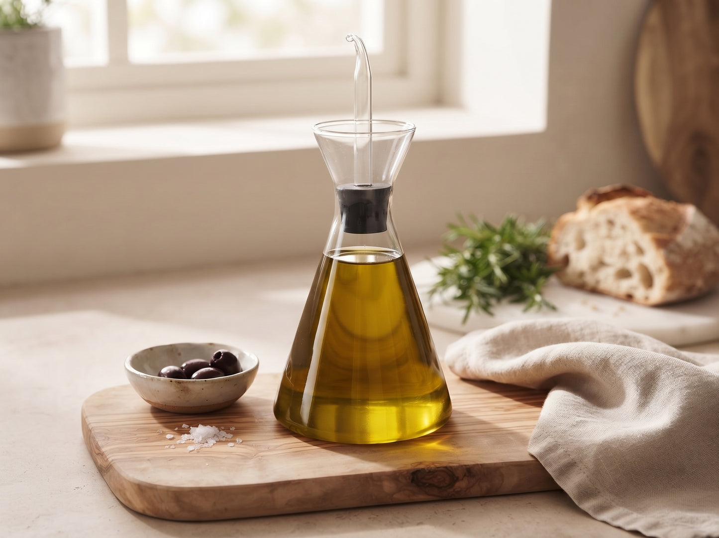 OIL BOTTLE CONICAL