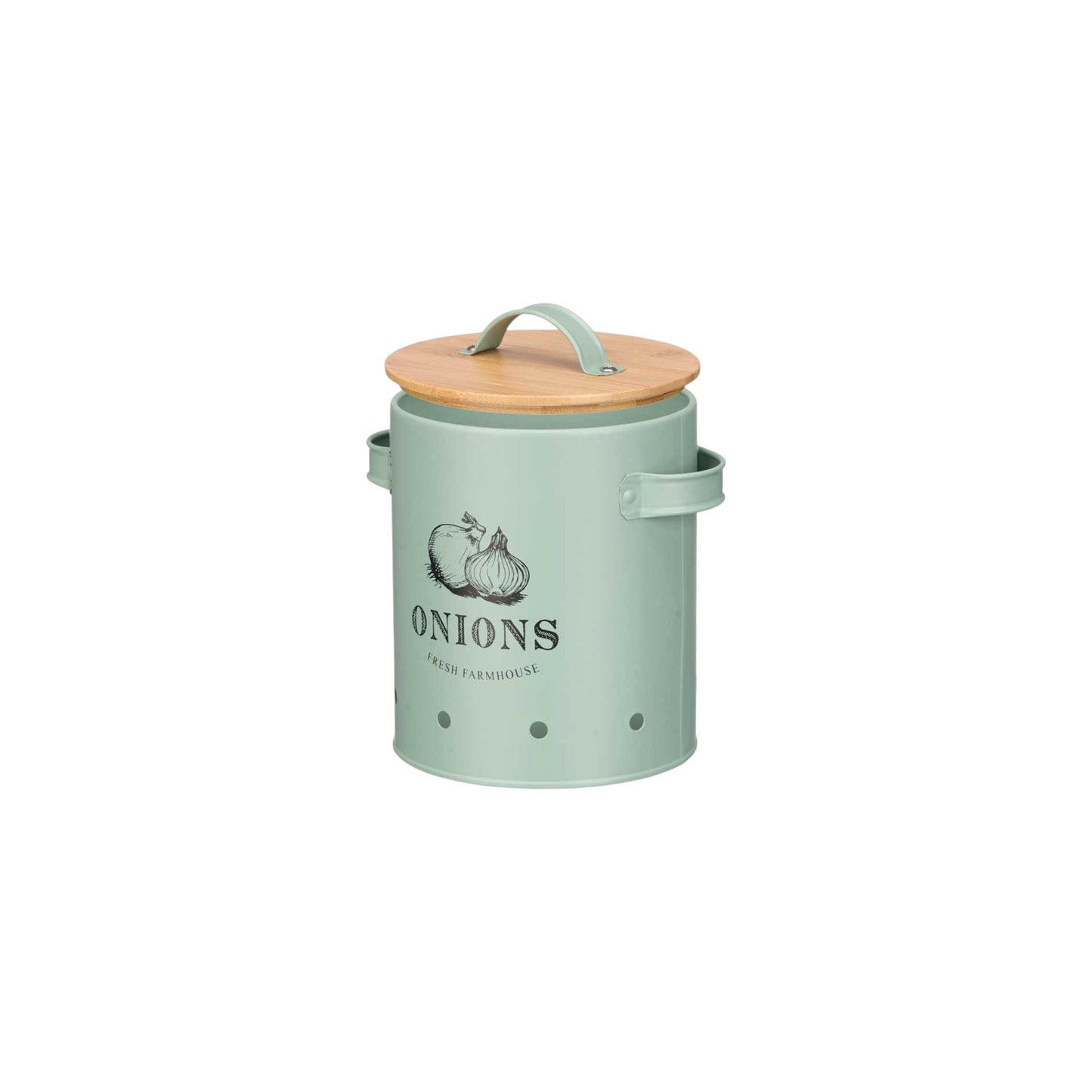 ONION KEEPER BAMBOO WITH LID