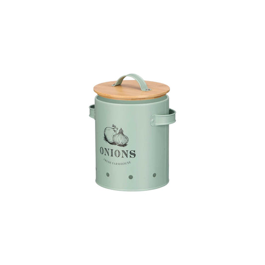 ONION KEEPER BAMBOO WITH LID