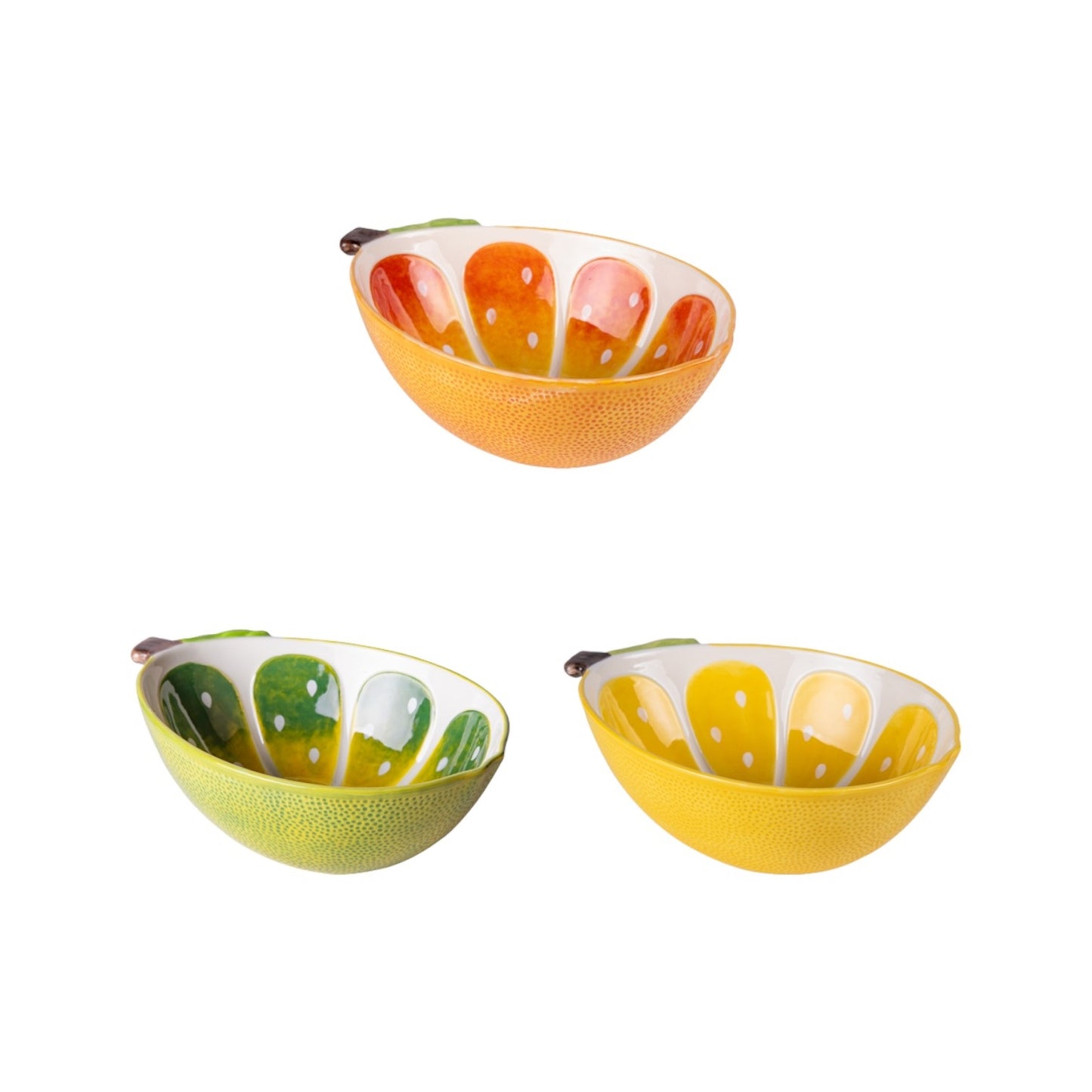 OVAL CITRUS SALAD BOWL 29 X 21 CM