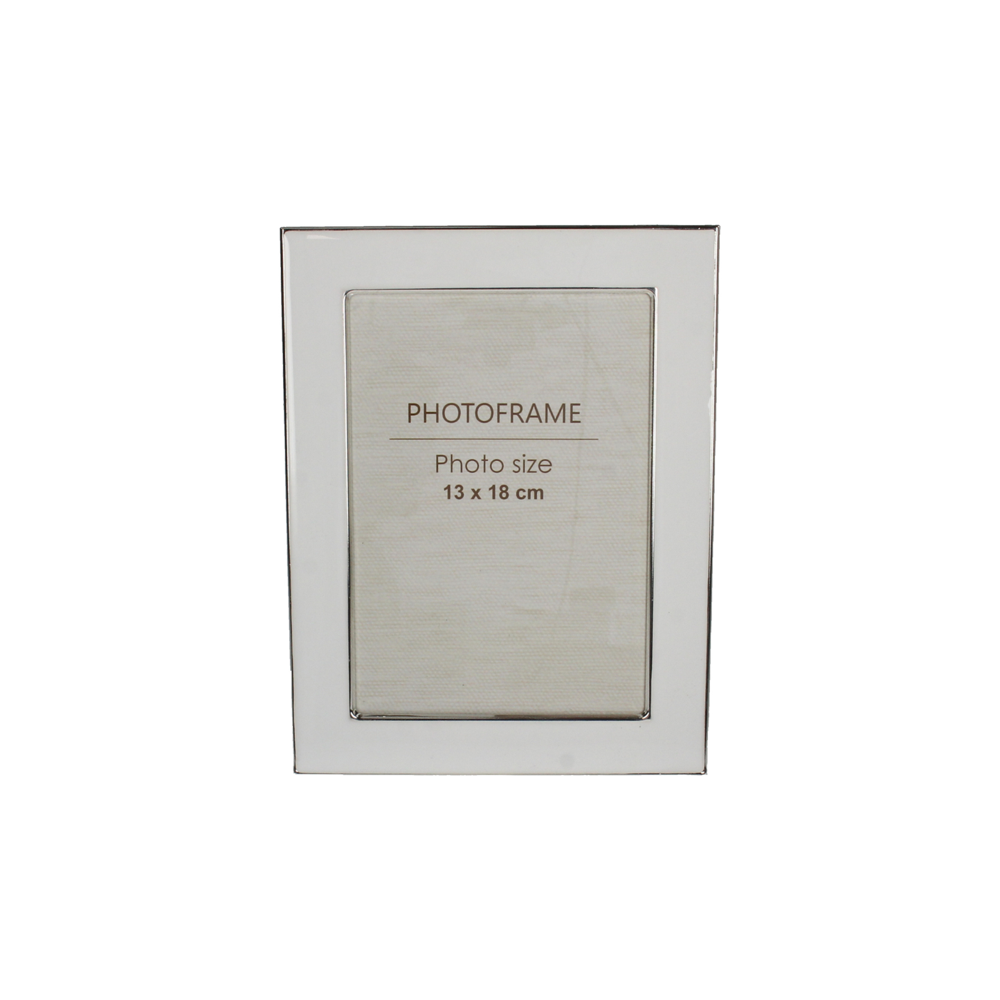 PHOTO FRAME WHITE IRON