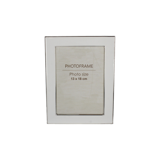 PHOTO FRAME WHITE IRON