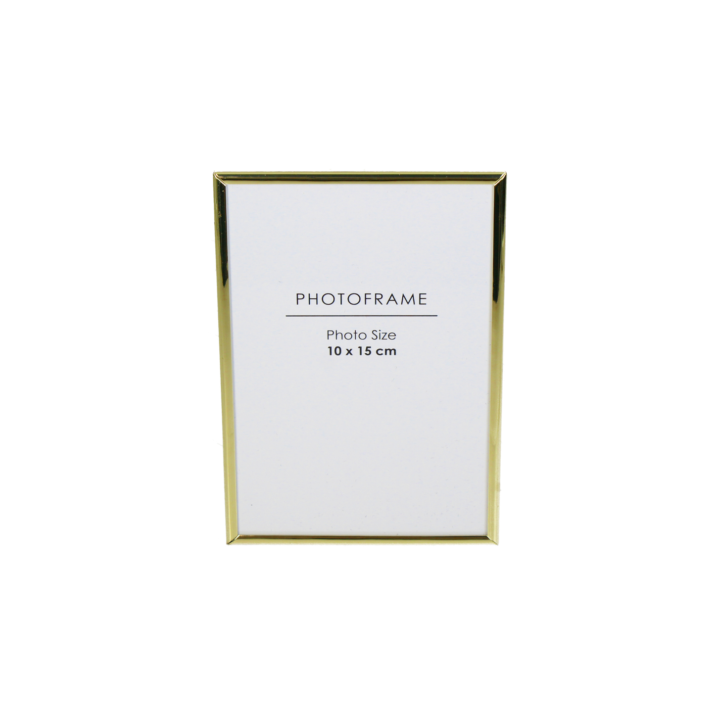 PHOTO FRAME GOLD METAL