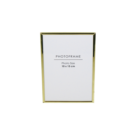 PHOTO FRAME GOLD METAL