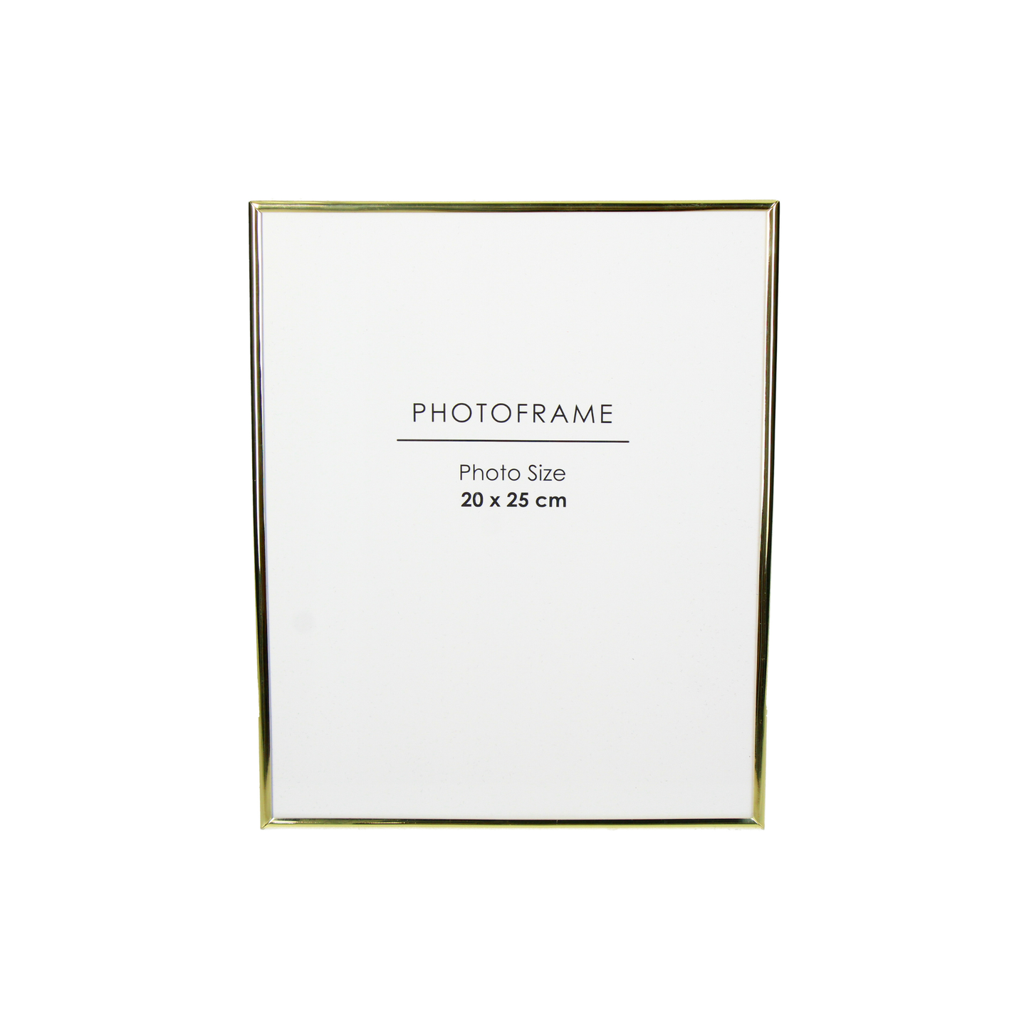 PHOTO FRAME GOLD METAL