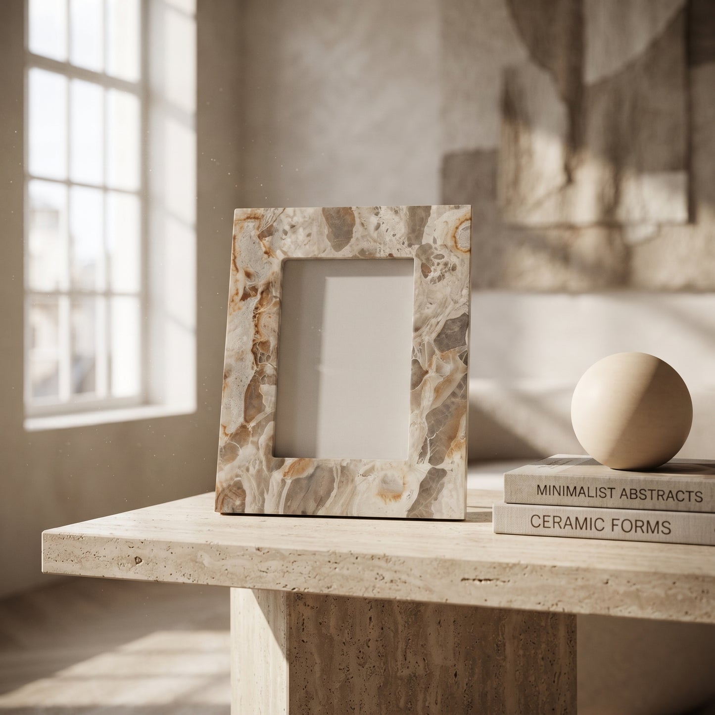 PHOTO FRAME MARBLE