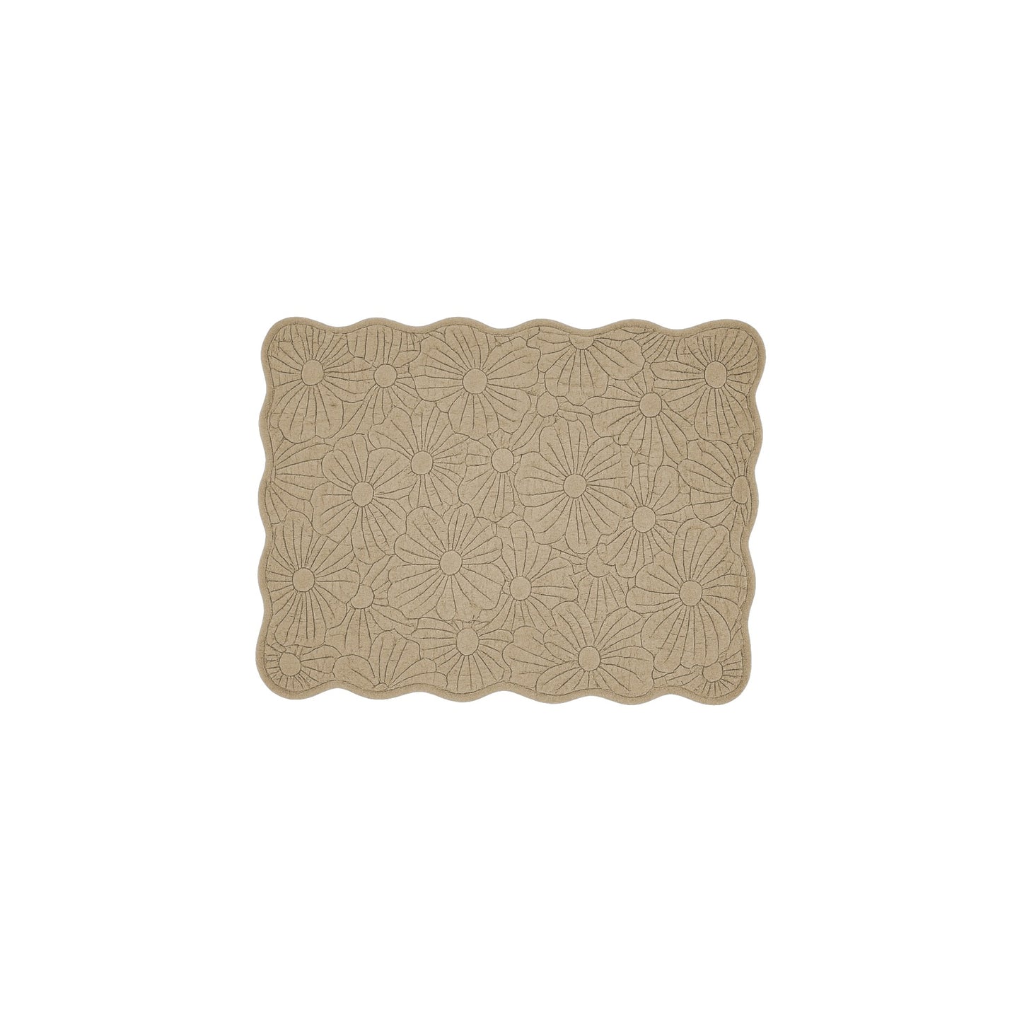 PLACEMAT QUILTED CAMEL