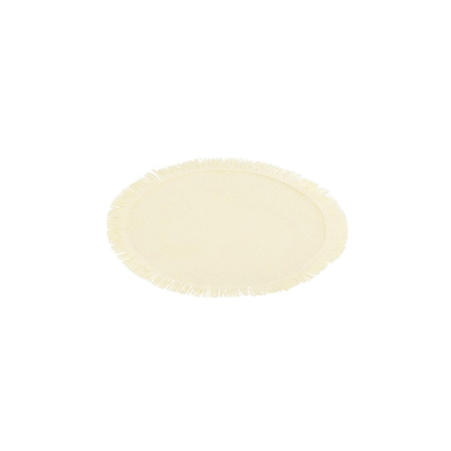 PLACEMAT ROUND PAPER BEIGE