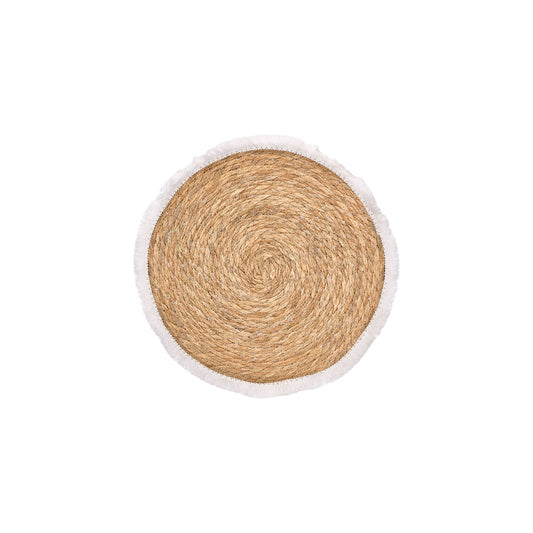 PLACEMAT TRIVET WITH BANGS WHITE