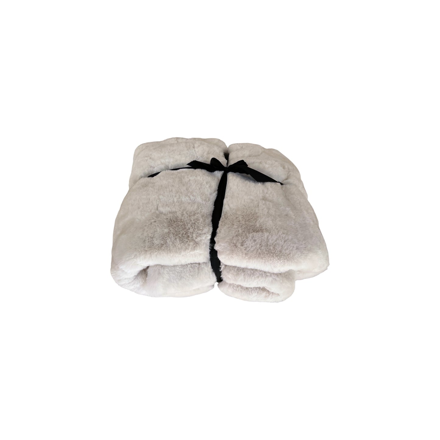 PLAID FAUX STRIP COZY BLANCA