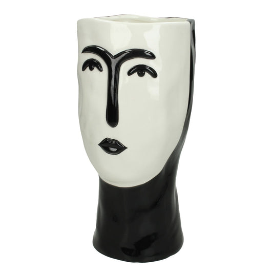 PLANTER FACE ART BLACK