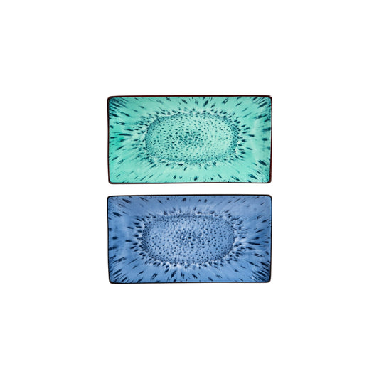 PLATE RECTANGLE 29 X 16 CM MANIHI