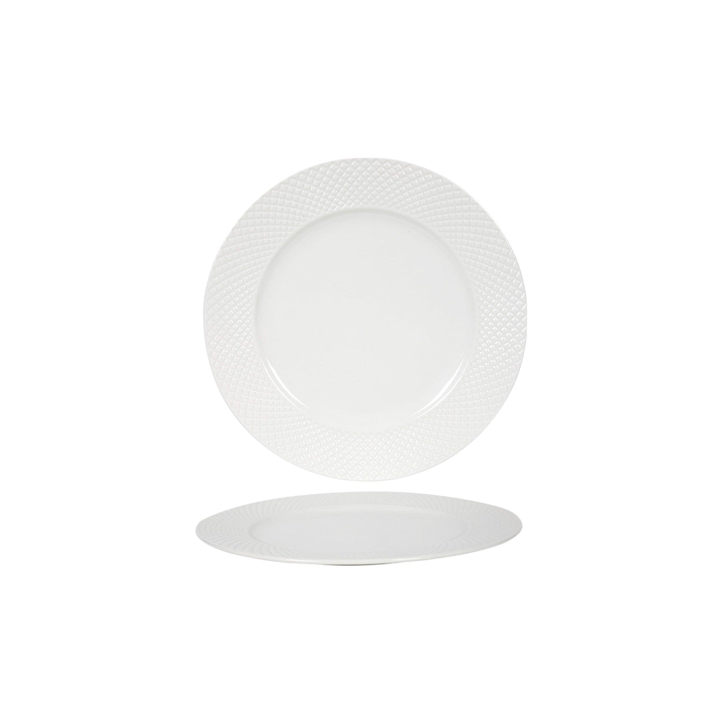 PLATE DIAMOND PORCELAIN
