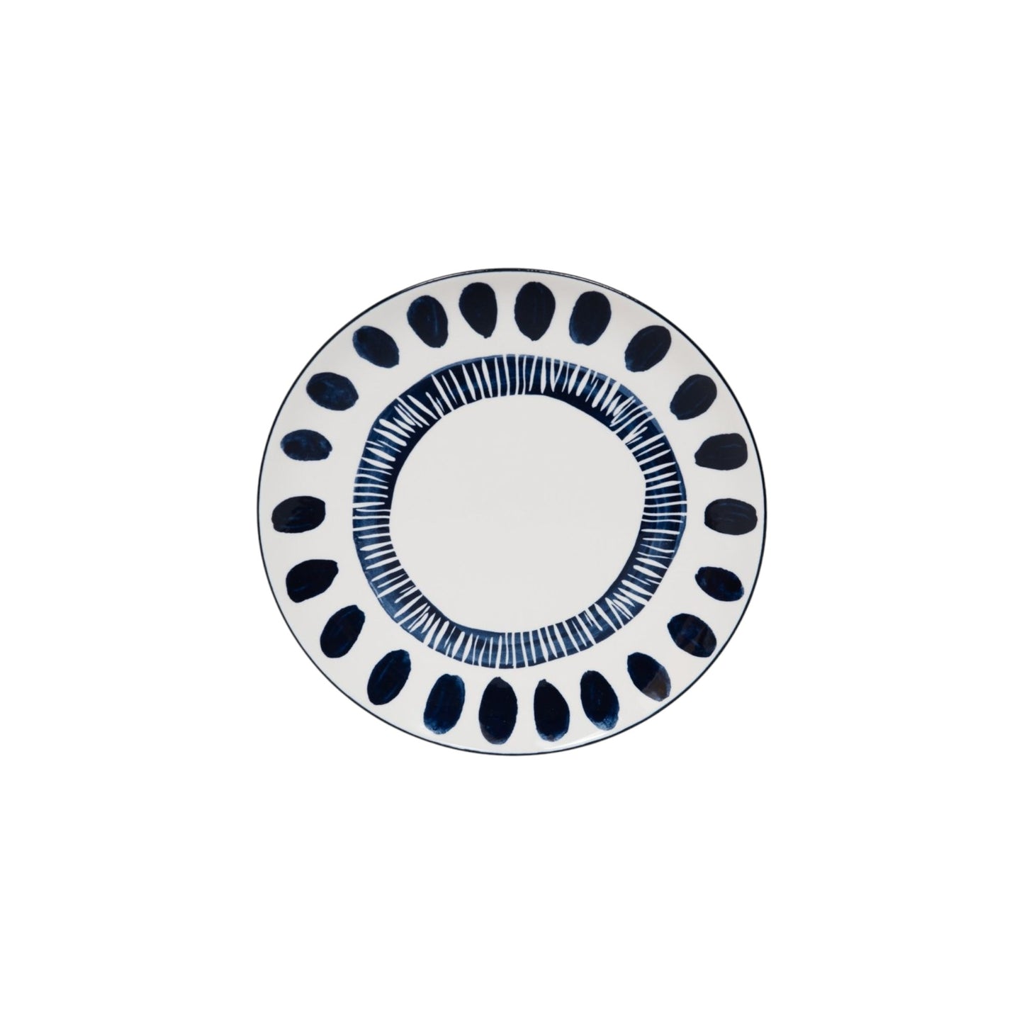 PLATE MILOS BLUE