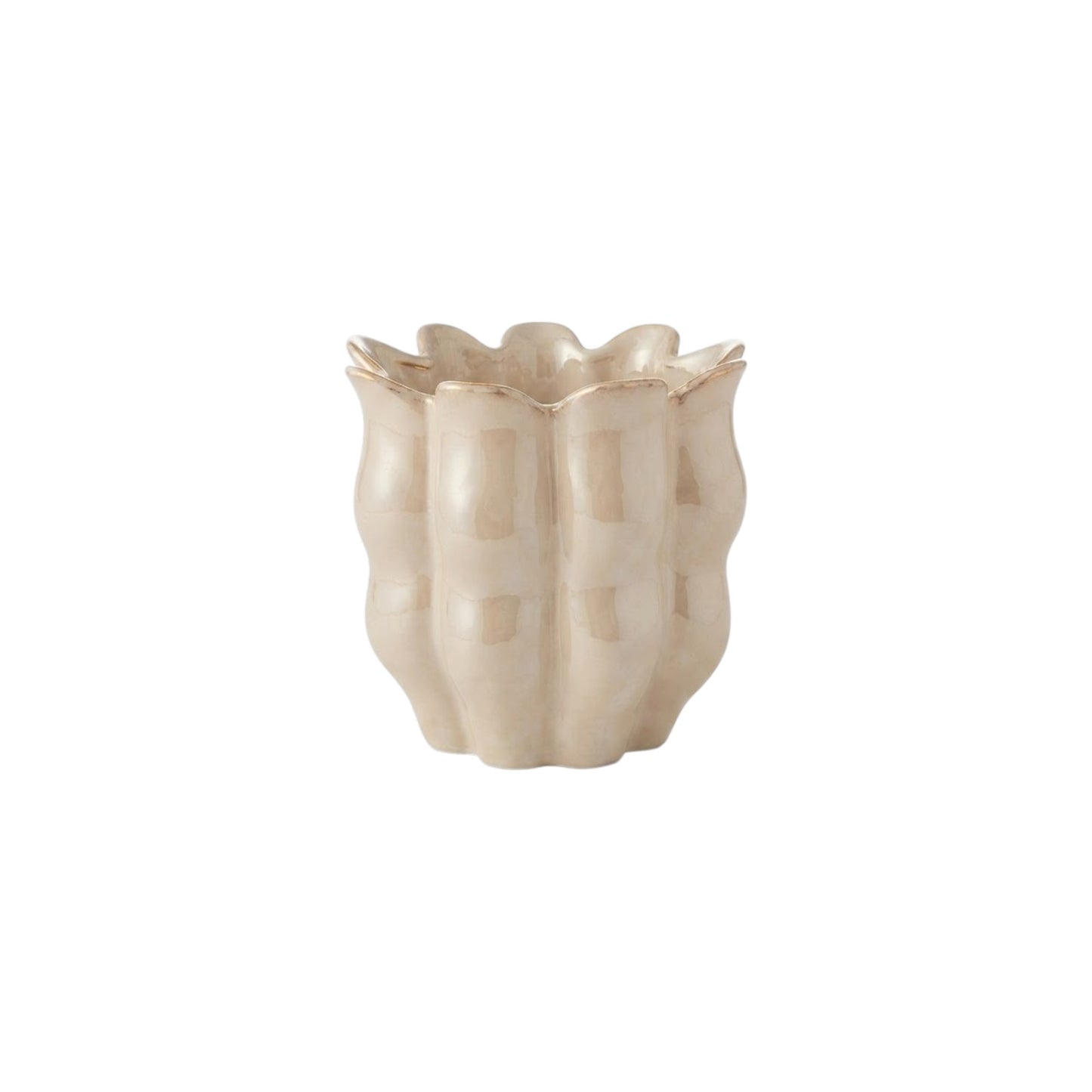 POT LOLA ROUND OFF WHITE