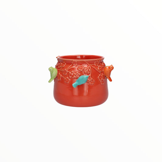 POT BIRDS CHERRY