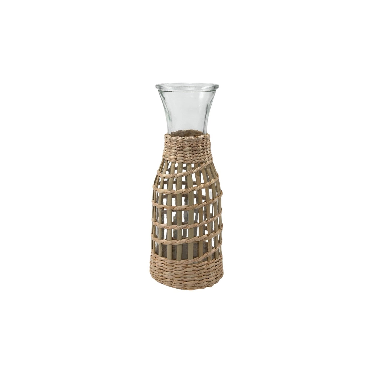 RAFIA CARAFE GLASS 1 LTR