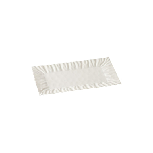 RECTANGULAR TRAY WHITE PORCELAIN