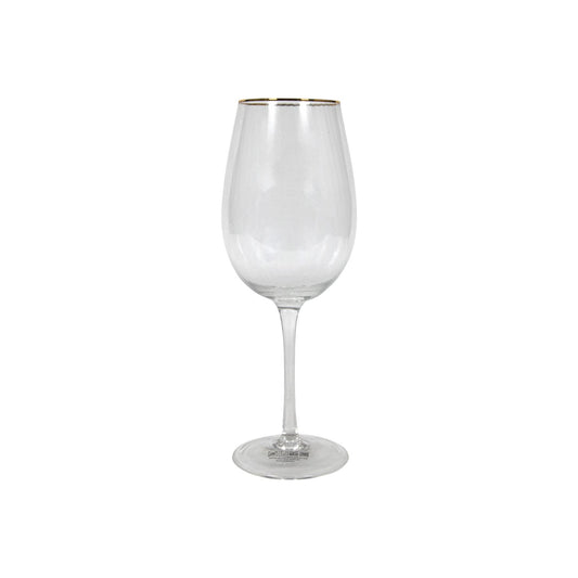 RIBBED WINE GLASS