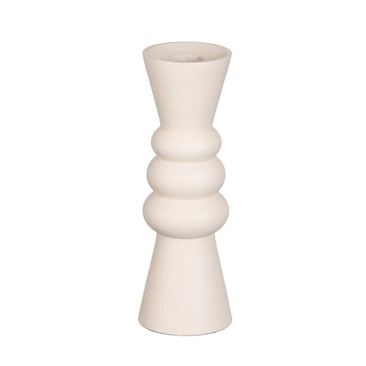 ROLLO CANDLEHOLDER OFF WHITE