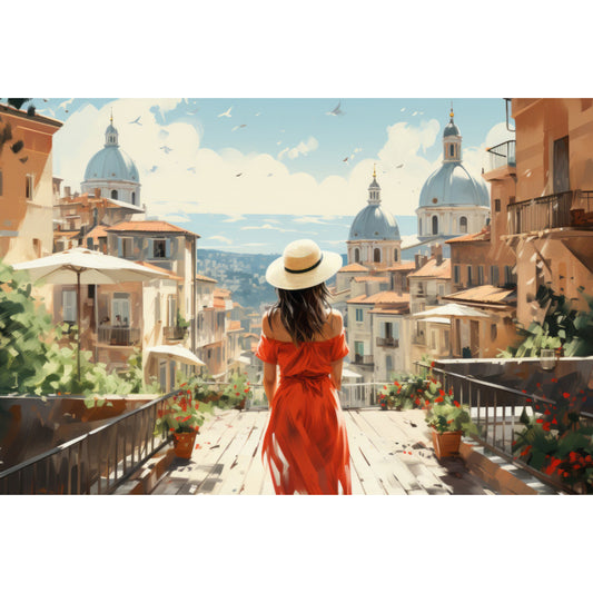 ROMA DIGITAL PRINT ON ACRYLIC GLASS
