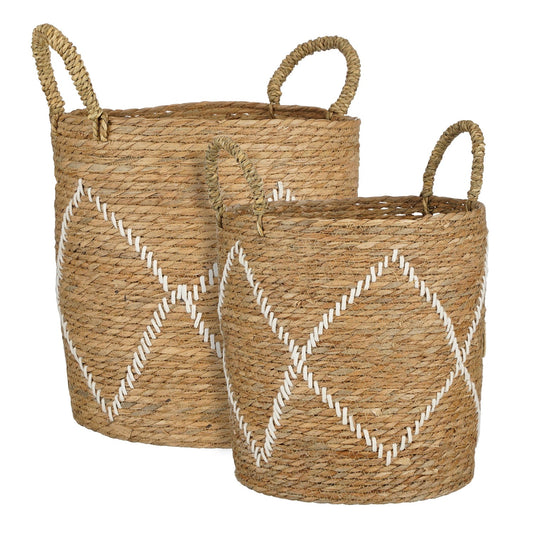 S2 ROUND BASKET BROWN