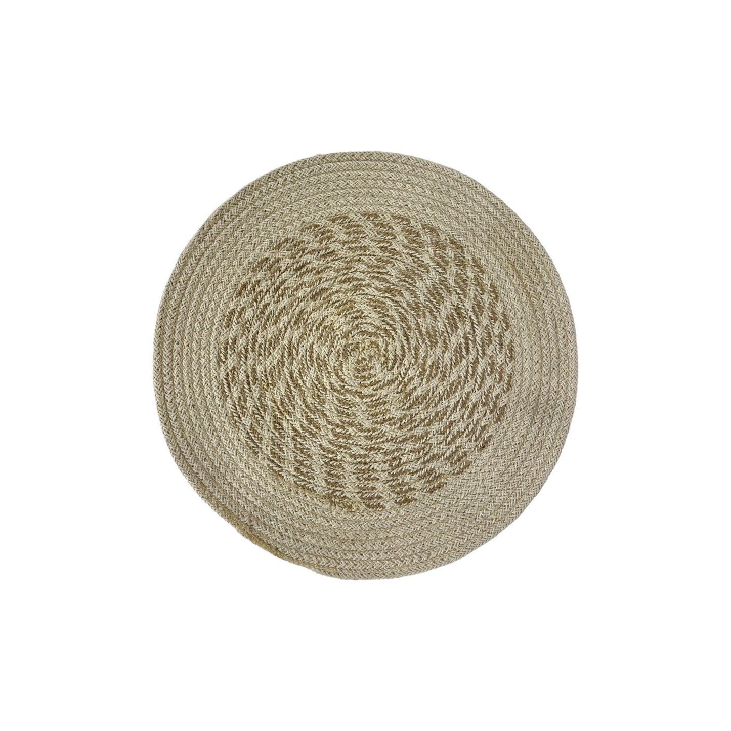 ROUND PLACEMAT Ø 38 COT BEIGE