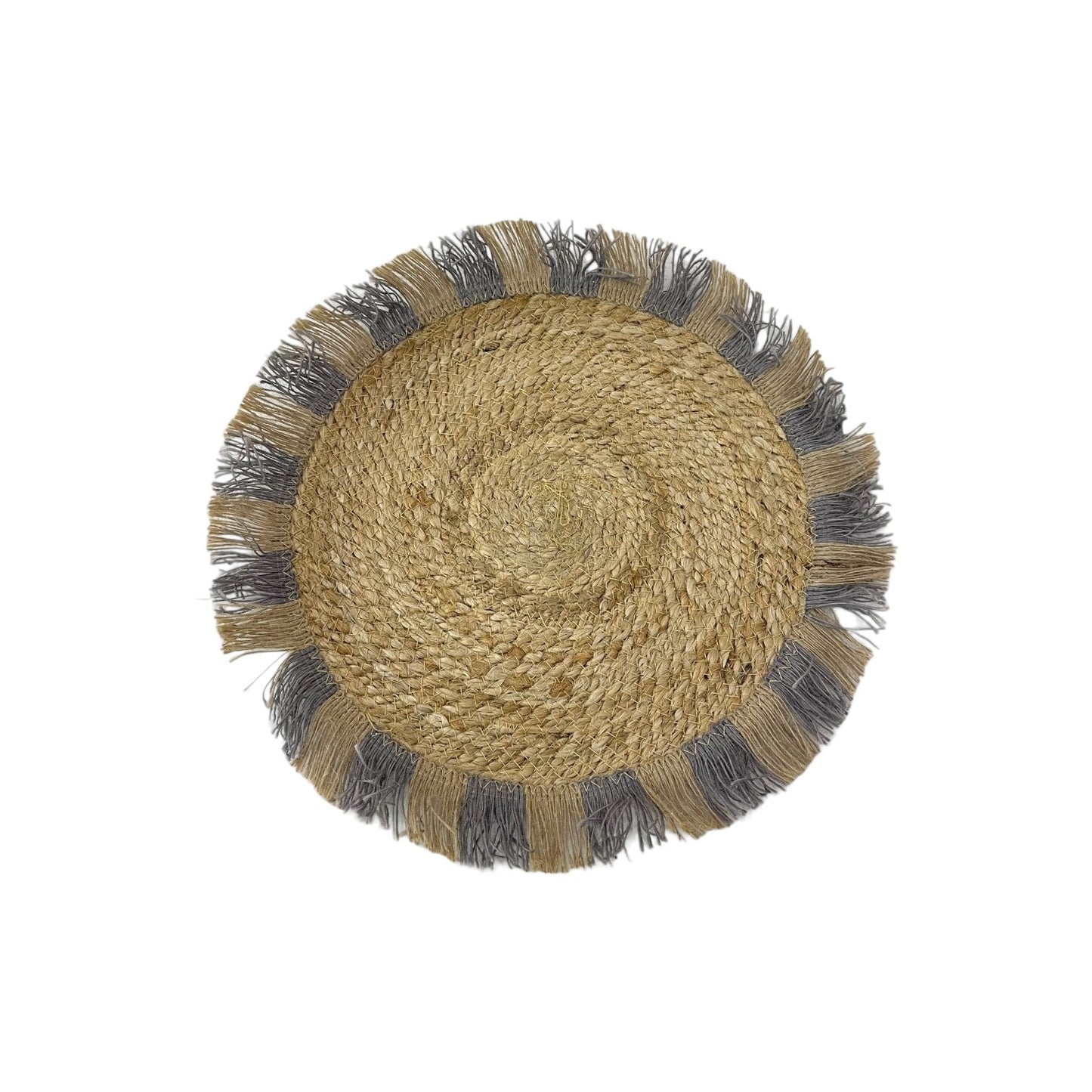 ROUND PLACEMAT Ø 38 JUTE BRAIDED