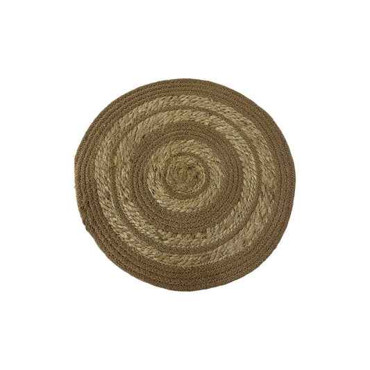 ROUND PLACEMAT Ø 38 JUTE BR BEIGE