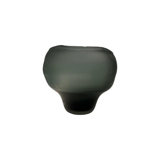 ROUND VASE GREY