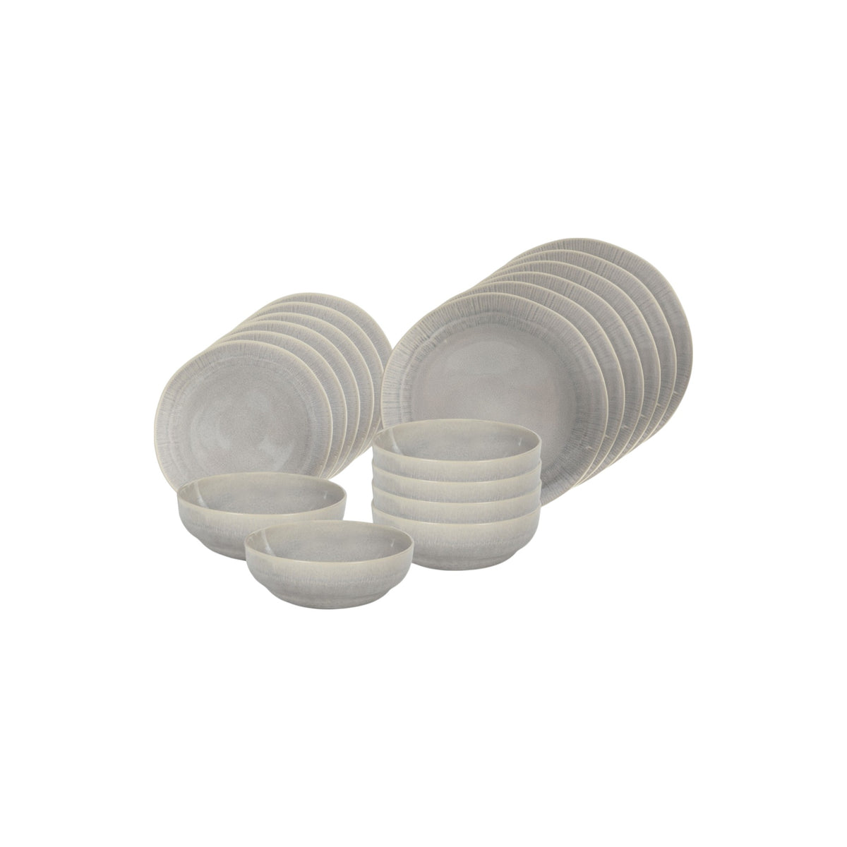 S18 DINNER SET EARTH GREY