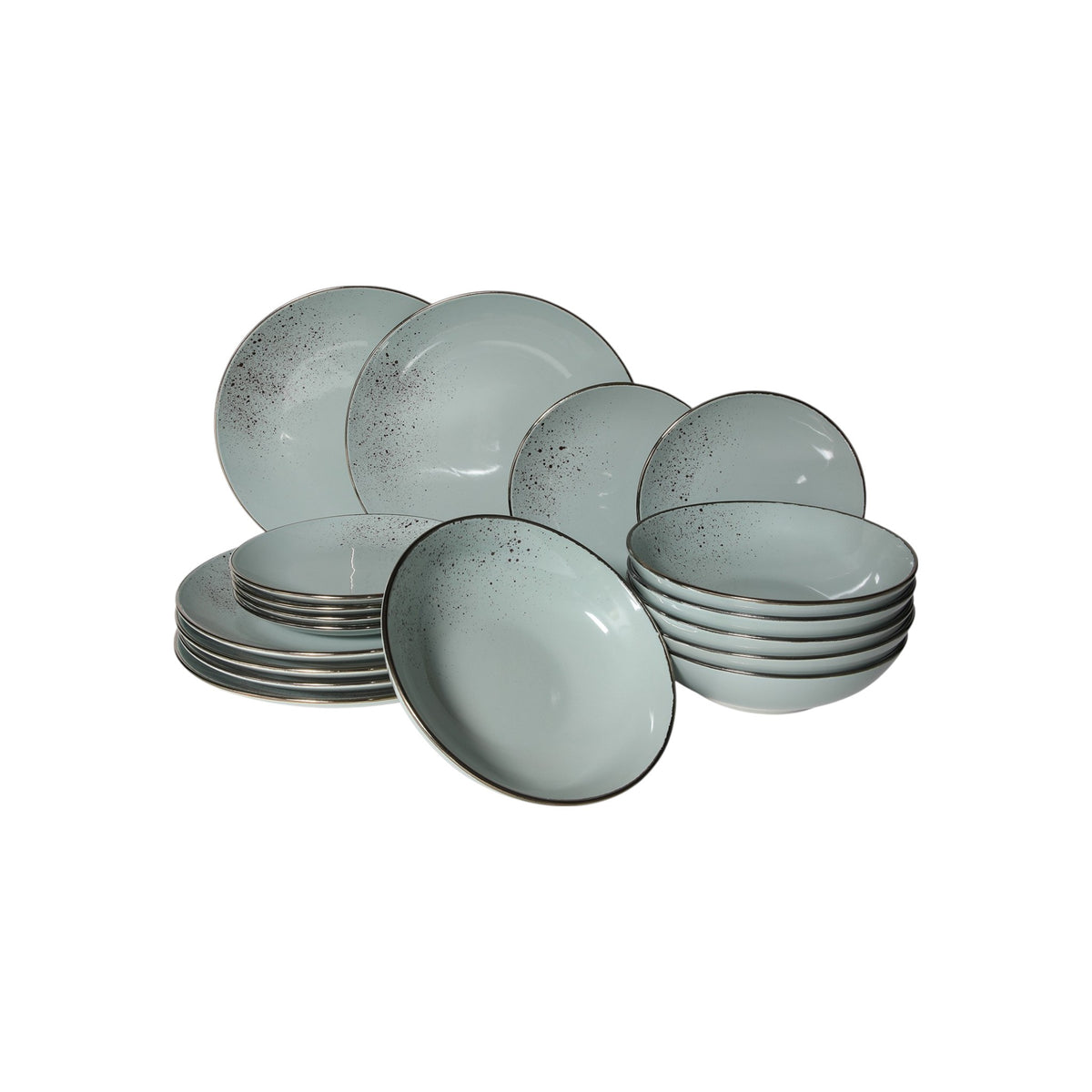 S18 DINNER SET LUCCA JADE