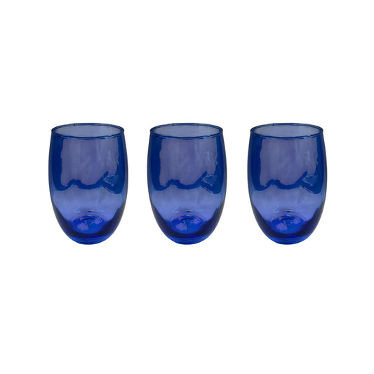 S3 GLASS TUMBLER ROUND COLORS