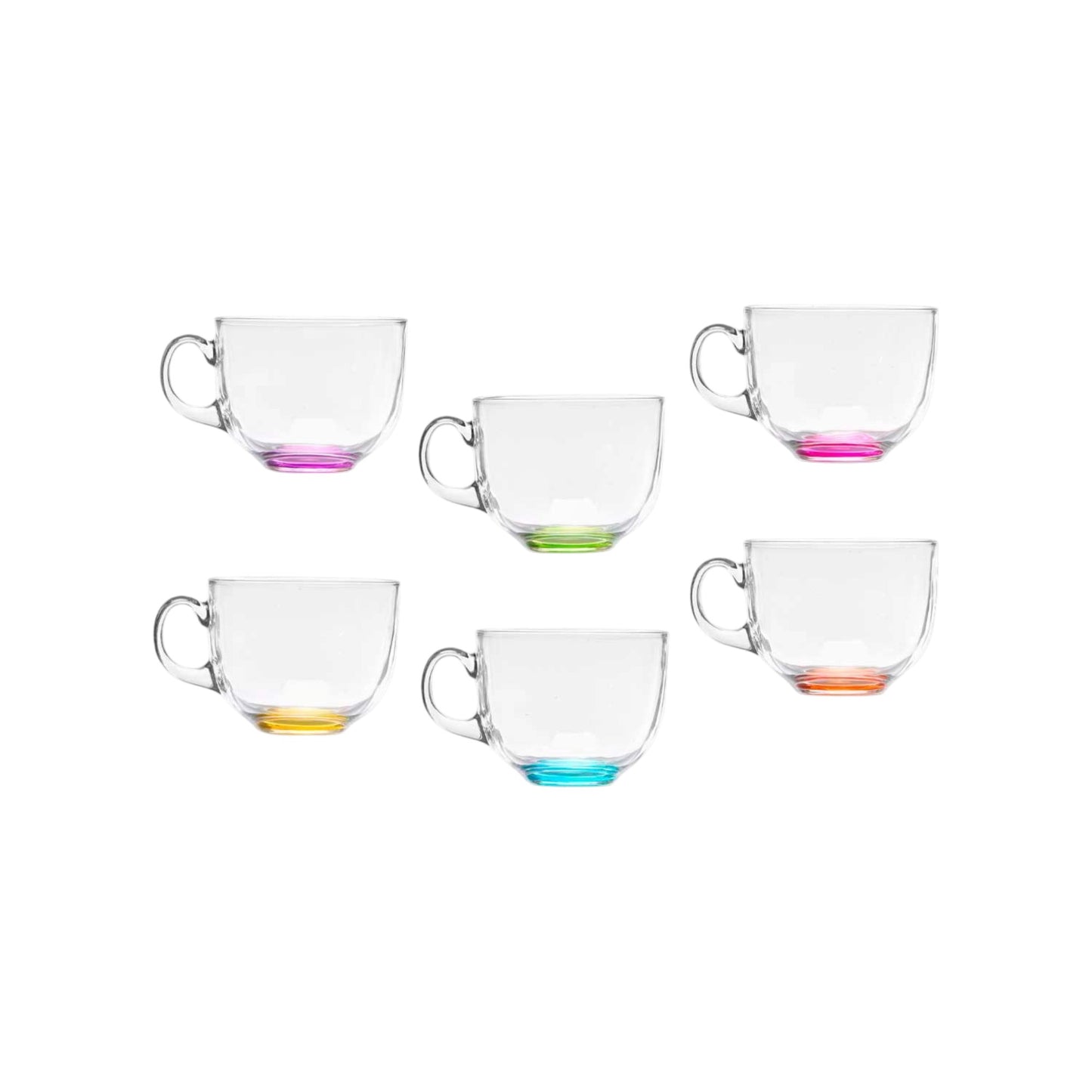 S6 BREAKFAST CUP CRYSTAL 470 ML
