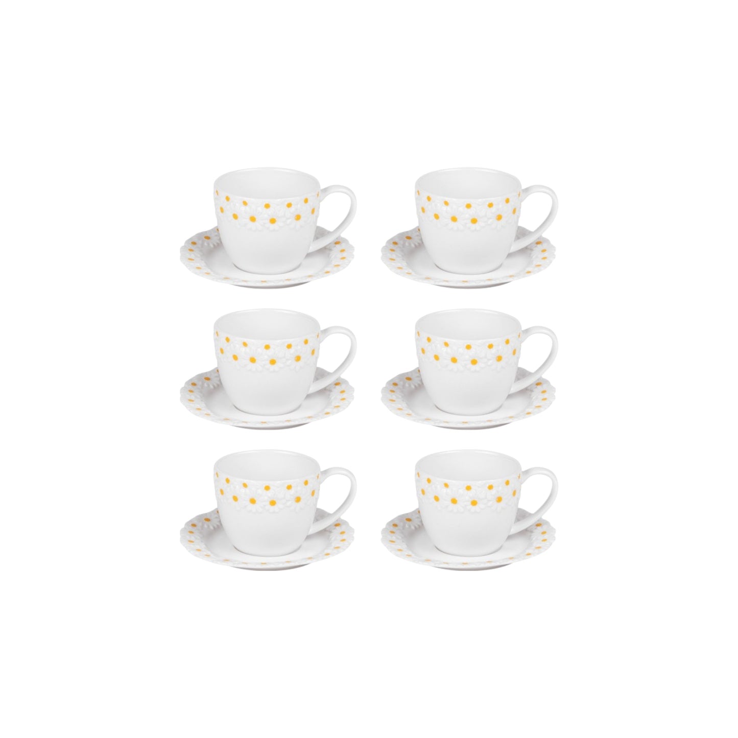 S6 COFFEE CUP DAISY 10 CL