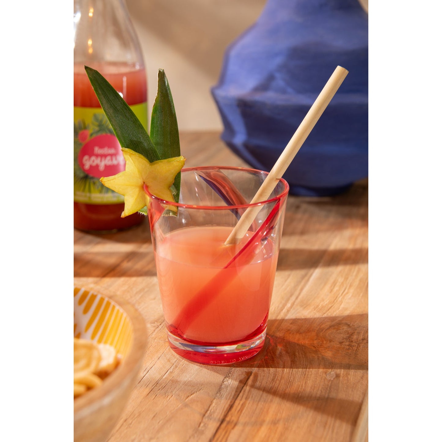 S6 LINES DRINK GLASS PLASTIC MIX