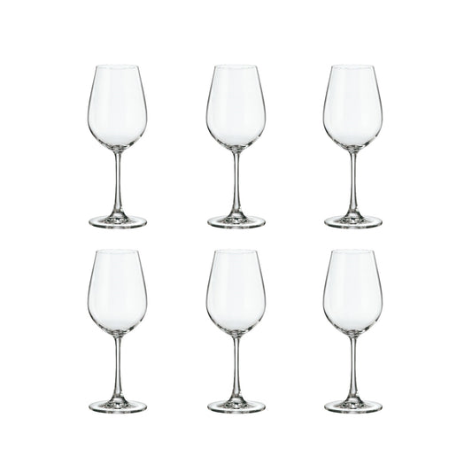 S6 WHITE WINE 400 ML SARAH TITANIUM