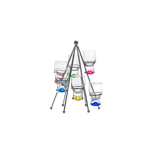 S7 SHOT GLASS WITH STAND PYRAMID