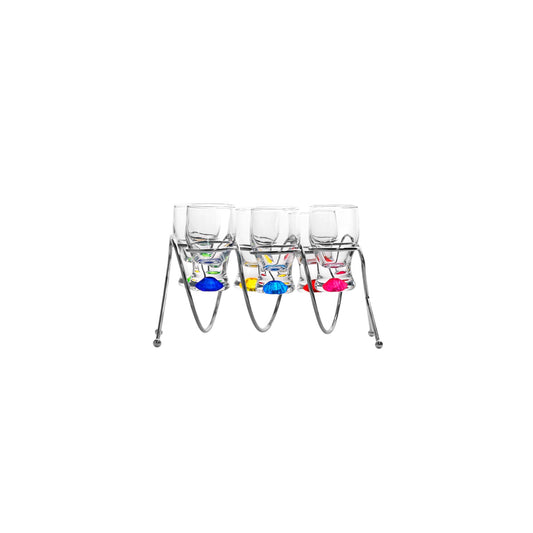 S7 SHOT GLASS WITH STAND RECTANGULAR