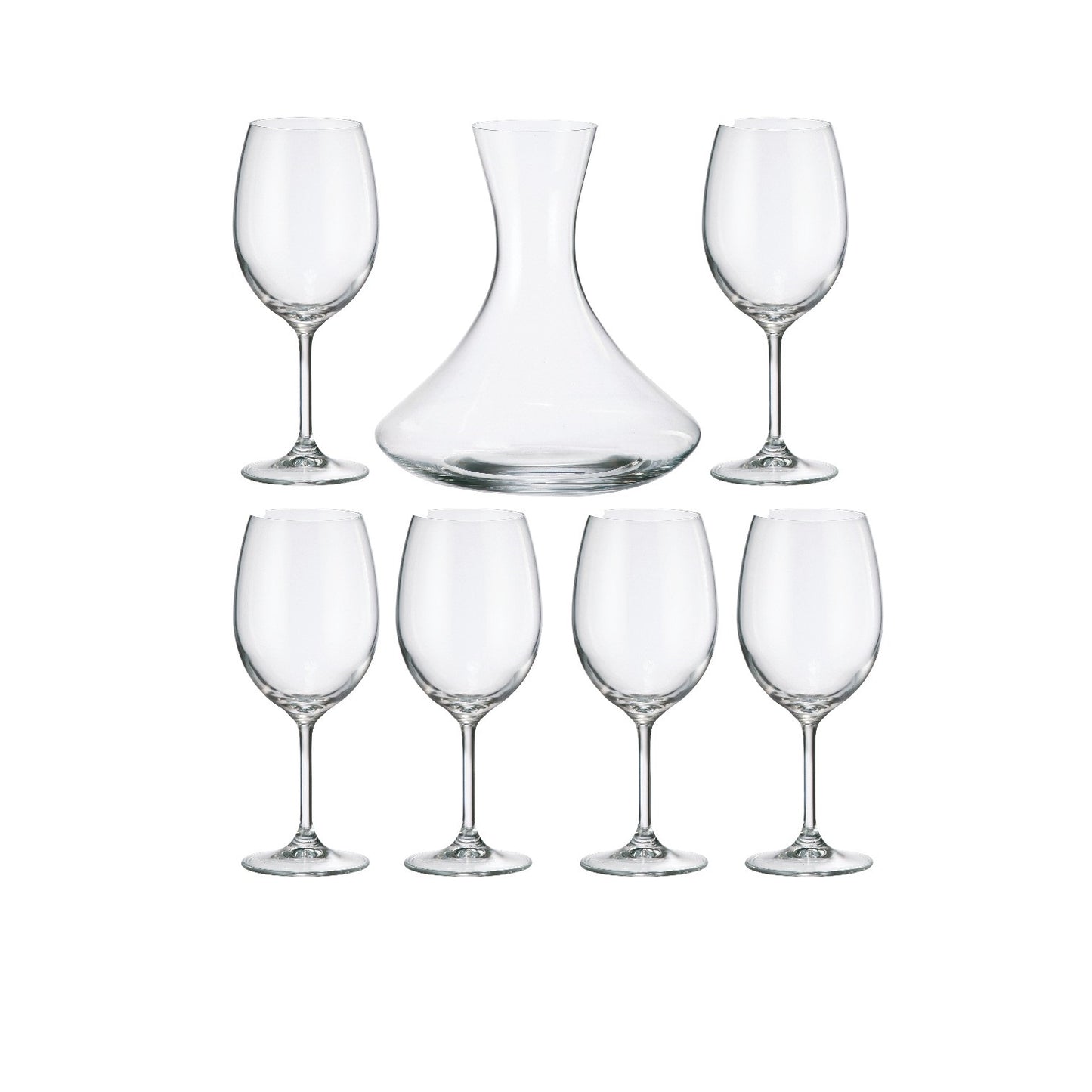 S7 FORUM WINE DECANTER 1500 ML WINE GLASS 590 ML X 6