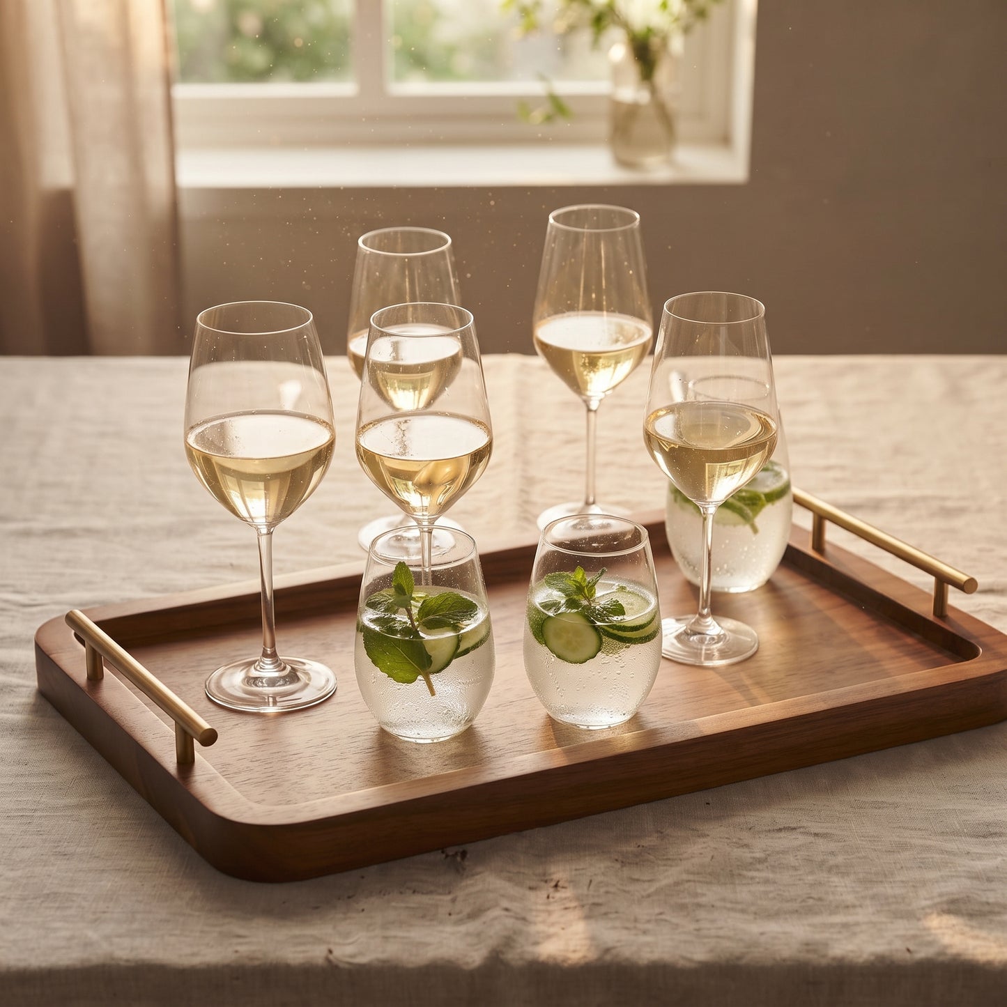 S8 GLASS TUMBLER 480 ML AND WINE 620 ML