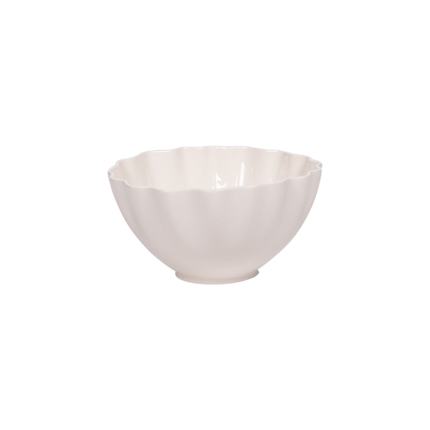 SALAD BOWL BEIGE AGRA