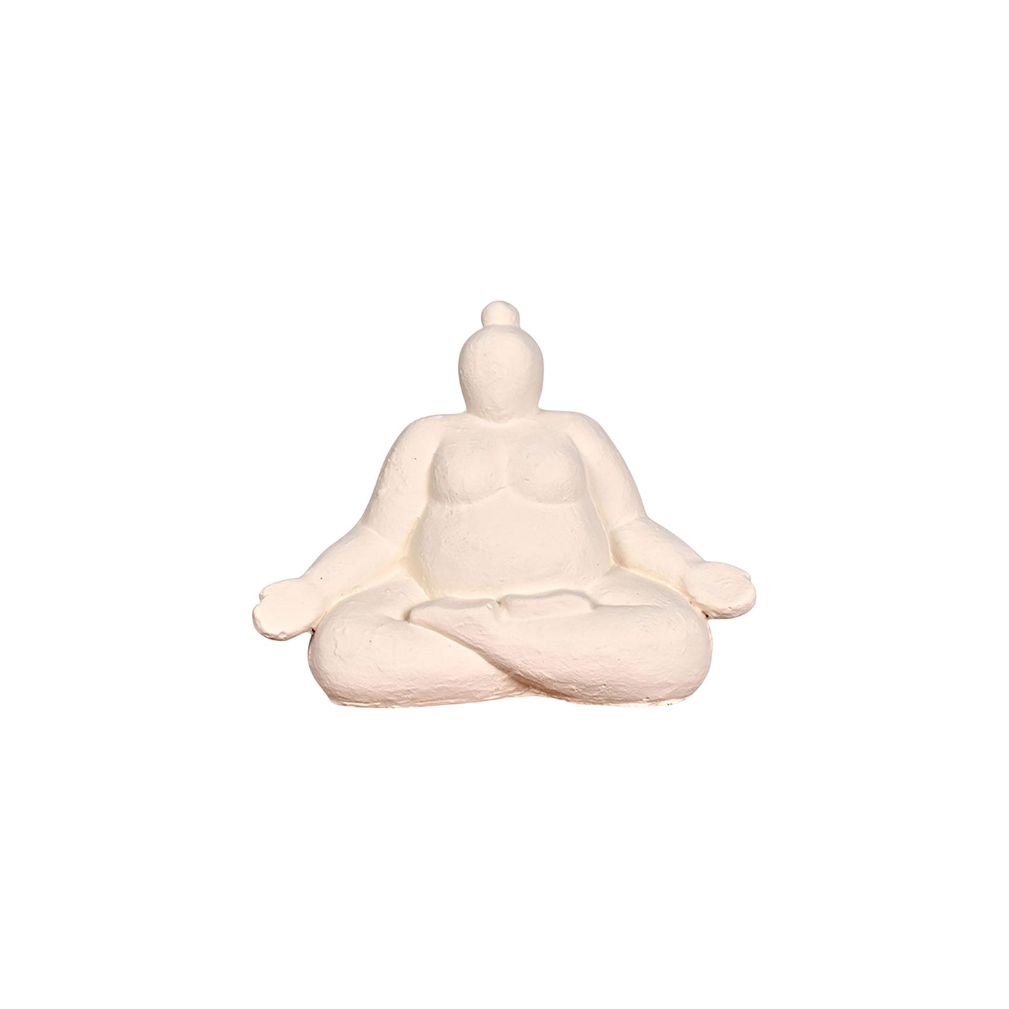 SCULPTURE WOMAN MEDITATION